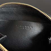 Kitlife Bottega Veneta Intrecciato Small Beauty Pouch Black 764044 16.5x10.5x9cm - 2