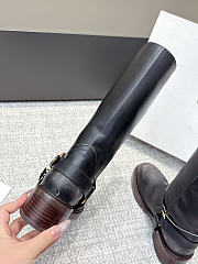 Kitlife Chloé 2025SS Chelsea Mid-calf Boots Black - 4