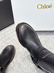 Kitlife Chloé 2025SS Chelsea Mid-calf Boots Black - 3
