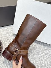 Kitlife Chloé 2025SS Chelsea Mid-calf Boots Brown - 5