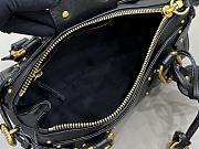 Kitlife Chloe Paddington Small Bag In Black Leather 26x12x12cm - 2