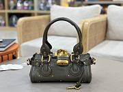 Kitlife Chloe Paddington Small Bag In Green Leather 26x12x12cm - 1