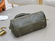 Kitlife Chloe Paddington Small Bag In Green Leather 26x12x12cm - 5