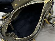 Kitlife Chloe Paddington Small Bag In Green Leather 26x12x12cm - 3