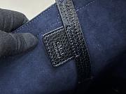 Kitlife Chloe Spin Tote Medium Bag Blue Denim 27x30x14cm - 6