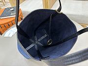 Kitlife Chloe Spin Tote Medium Bag Blue Denim 27x30x14cm - 4