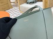 Kitlife Chloe Spin Tote Medium Bag Green Leather 27x30x14cm  - 2