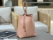Kitlife Chloe Spin Tote Medium Bag Pink Leather 27x30x14cm   - 6