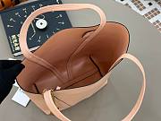 Kitlife Chloe Spin Tote Medium Bag Pink Leather 27x30x14cm   - 5