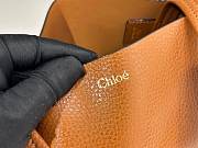 Kitlife Chloe Spin Tote Medium Bag Brown Leather 27x30x14cm  - 2