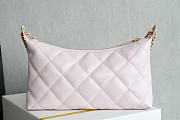 Kitlife Chanel 25s Hobo Bag Pink Lambskin AS5528 17x26x8.5cm - 4