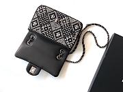 Kitlife Chanel Diamond-encrusted CF Bag Black 20cm - 5