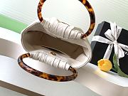 Kitlife Chanel Small Hobo Bag White Leather AS6022 18x24x12cm - 2