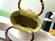 Kitlife Chanel Small Hobo Bag Yellow Leather AS6022 18x24x12cm  - 4