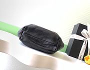 Kitlife Chanel Small Hobo Bag Black Leather AS6022 18x24x12cm - 6