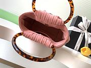 Kitlife Chanel Small Hobo Bag Pink Suede AS6022 18x24x12cm  - 6