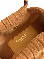 Kitlife Chanel Small Hobo Bag Beige Suede AS6022 18x24x12cm  - 5