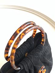 Kitlife Chanel Small Hobo Bag Black Suede AS6022 18x24x12cm  - 3