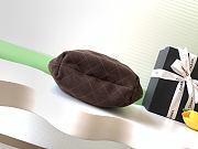 Kitlife Chanel Small Hobo Bag Dark Brown Suede AS6022 18x24x12cm  - 5