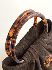 Kitlife Chanel Small Hobo Bag Dark Brown Suede AS6022 18x24x12cm  - 2