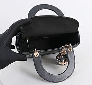 Kitlife Dior Lady My ABC Dior Bag Black With Bow 20x17x8cm  - 2