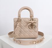 Kitlife Dior Lady My ABC Dior Bag Beige With Bow 20x17x8cm - 1
