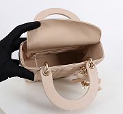 Kitlife Dior Lady My ABC Dior Bag Beige With Bow 20x17x8cm - 4