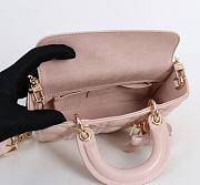 Kitlife Dior D-Joy Bag Pink With Bow 22x12x6.5cm - 4