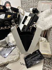 Kitlife Chanel 25B Eyeshadow Palette Chain Bag White 14×11×4.5cm - 4