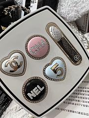 Kitlife Chanel 25B Eyeshadow Palette Chain Bag White 14×11×4.5cm - 2