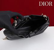 Kitlife Dior 2026 Bow Black Lambskin Bag 27×8×18cm - 5