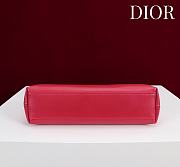 Kitlife Dior 2026 Bow Red Lambskin Bag 27×8×18cm  - 3