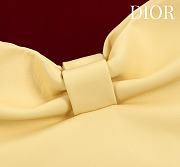 Kitlife Dior 2026 Bow Yellow Lambskin Bag 27×8×18cm - 2