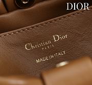 Kitlife Dior 2026 Bow Brown Lambskin Bag 27×8×18cm  - 3