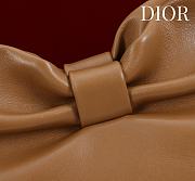 Kitlife Dior 2026 Bow Brown Lambskin Bag 27×8×18cm  - 2