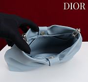 Kitlife Dior 2026 Bow Light Blue Lambskin Bag 27×8×18cm  - 6