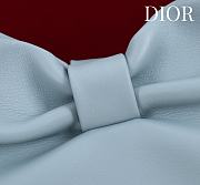 Kitlife Dior 2026 Bow Light Blue Lambskin Bag 27×8×18cm  - 3