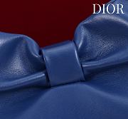 Kitlife Dior 2026 Bow Dark Blue Lambskin Bag 27×8×18cm  - 2