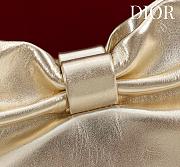 Kitlife Dior 2026 Bow Gold Lambskin Bag 27×8×18cm - 3