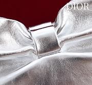 Kitlife Dior 2026 Bow Silver Lambskin Bag 27×8×18cm - 3