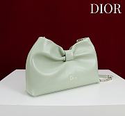 Kitlife Dior 2026 Bow Light Green Lambskin Bag 27×8×18cm - 5