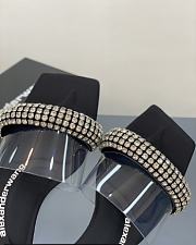 Kitlife Alexander Wang Julie transparent Crystal Sandals  - 6