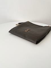 Kitlife Saint Laurent Jamie Pochon In Grey Lambskin Bag 781666 27x34x3cm  - 6