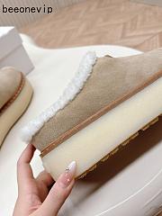 Kitlife Prada Suede Shearling Loafers Beige - 5