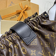 Kitlife Louis Vuitton Pochette Sling Bag Brown M27819 30x11x16cm - 3