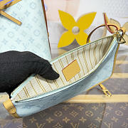 Kitlife Louis Vuitton CarryAll PM Bag Light Blue M27532 29.5x24x12cm  - 5