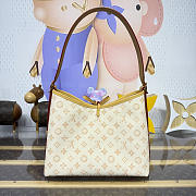 Kitlife Louis Vuitton CarryAll PM Bag Beige M27948 29.5x24x12cm - 4