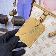 Kitlife Louis Vuitton CarryAll PM Bag Beige M27948 29.5x24x12cm - 3
