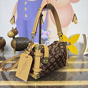 Kitlife Louis Vuitton Side Trunk Bag Brown M27516 23.5x8.5x16cm - 6