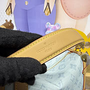 Kitlife Louis Vuitton Side Trunk Bag Blue M27891 23.5x8.5x16cm  - 4